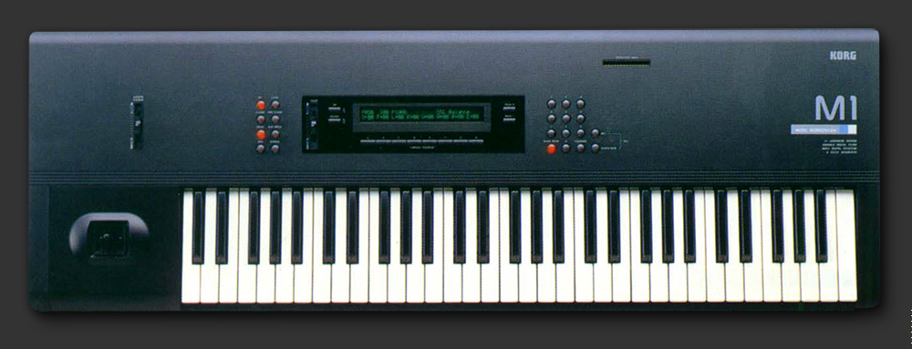 Korg M1 was used by T-ACHE for the drum and bass parts
