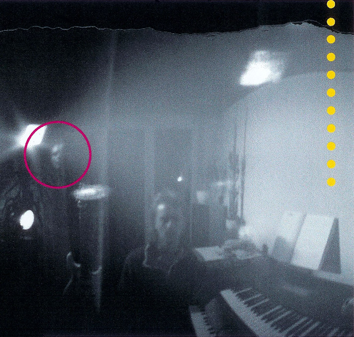 T-ACHE in his room, camera obscura photograph